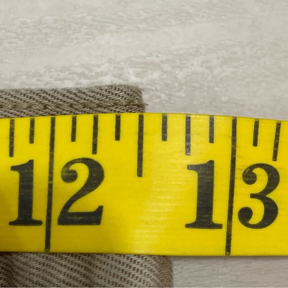 Aerie Women's XXS Adventure Shorts High Rise Linen Blend Raw Hem Boho Tan Khaki - Picture 11 of 14